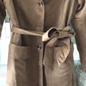H&M Jackets & Coats - H&M Suede Trench Coat H&M Jackets & Coats - H&M Suede Trench Coat